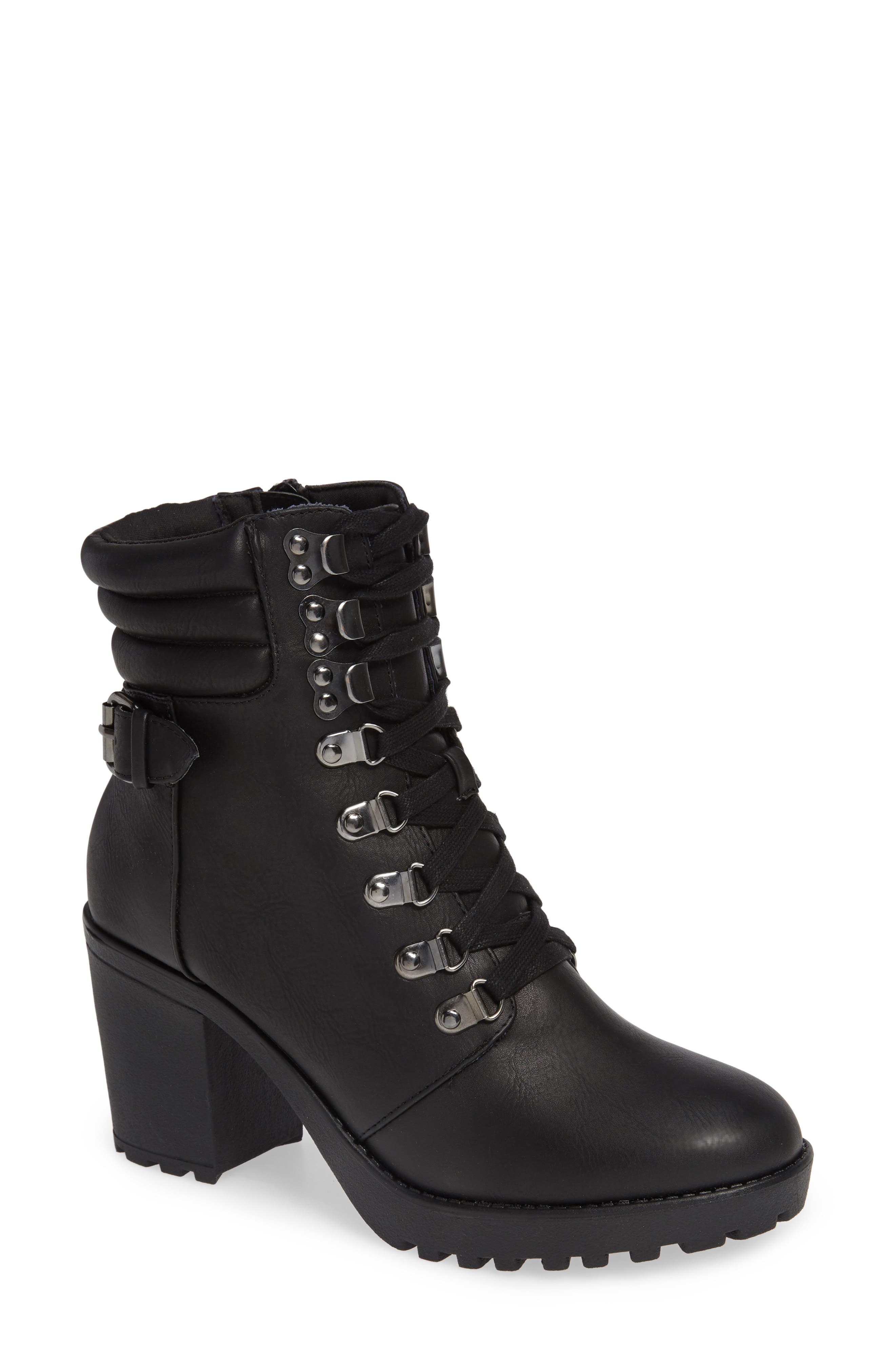 MIA Annamaria Lug Sole Combat Boot