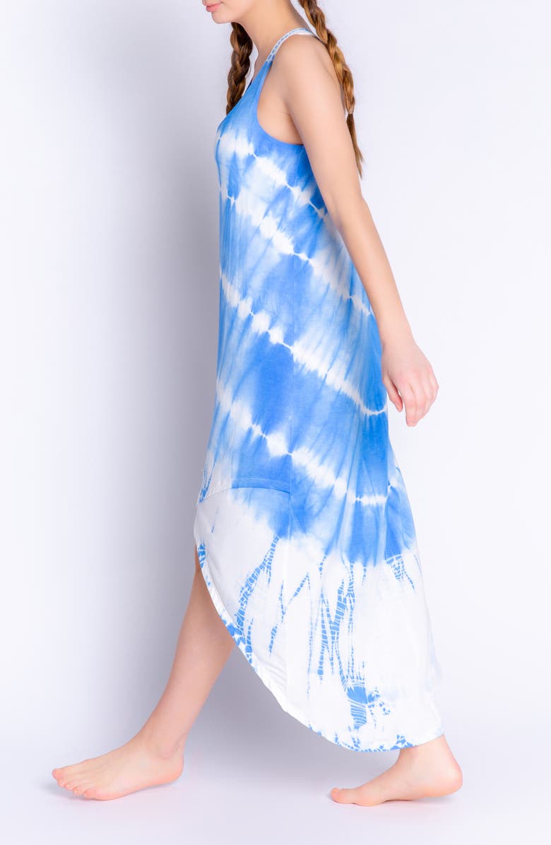 PJ Salvage Sail Away High/Low Nightgown, Alternate, color,