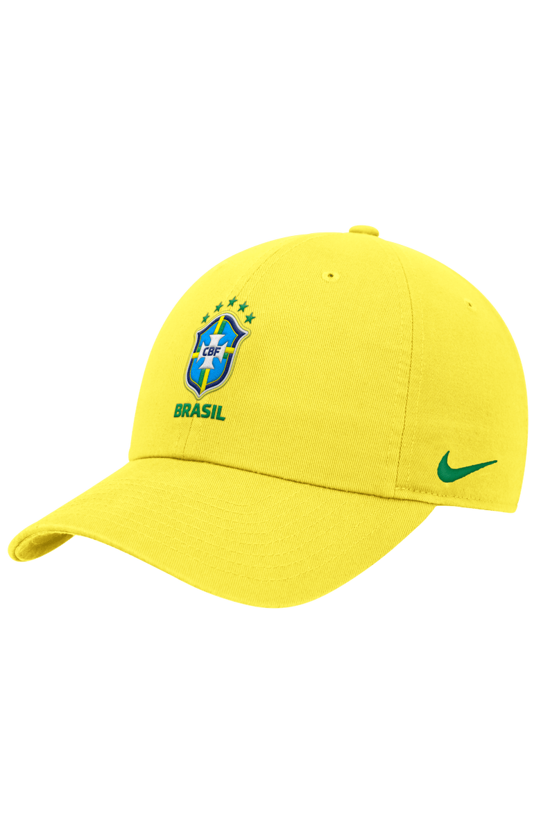 Nike Men's Nike  Yellow Brazil National Team Club Adjustable Hat, Main, color, Yellow