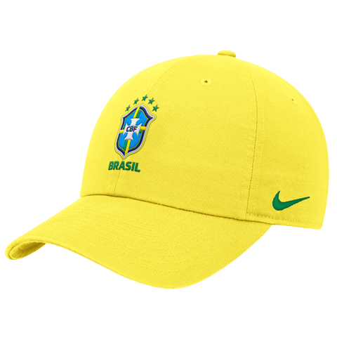 Men's Nike  Yellow Brazil National Team Club Adjustable Hat