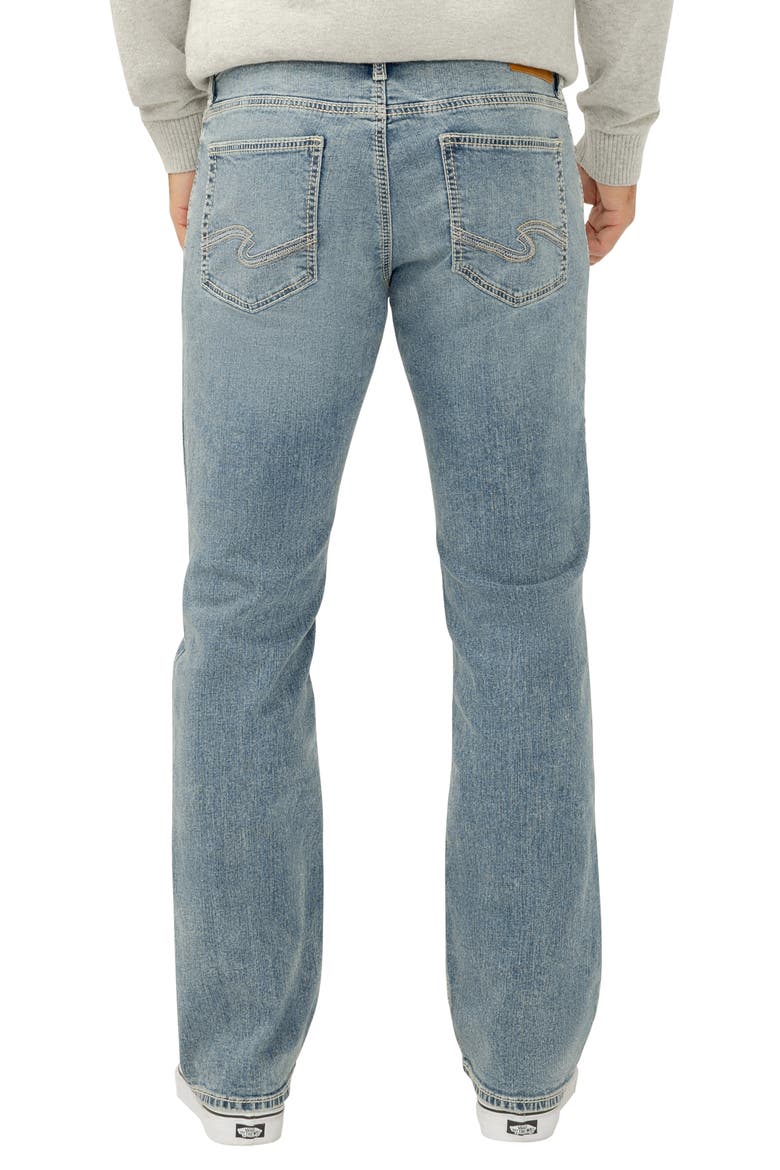 Jace Slim Bootcut Stretch Jeans, Alternate, color, RUGGED