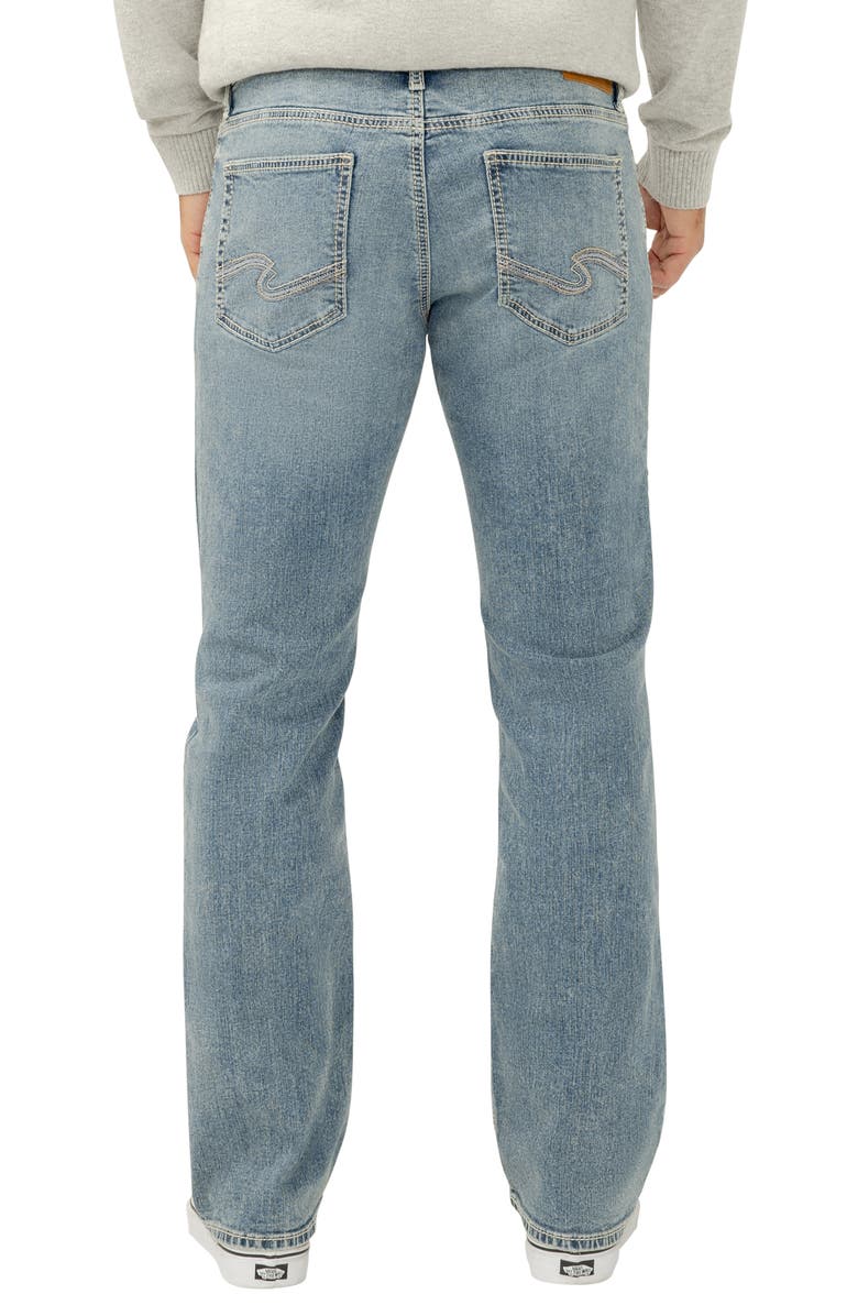 Silver Jeans Co. Jace Slim Bootcut Stretch Jeans, Alternate, color, Rugged