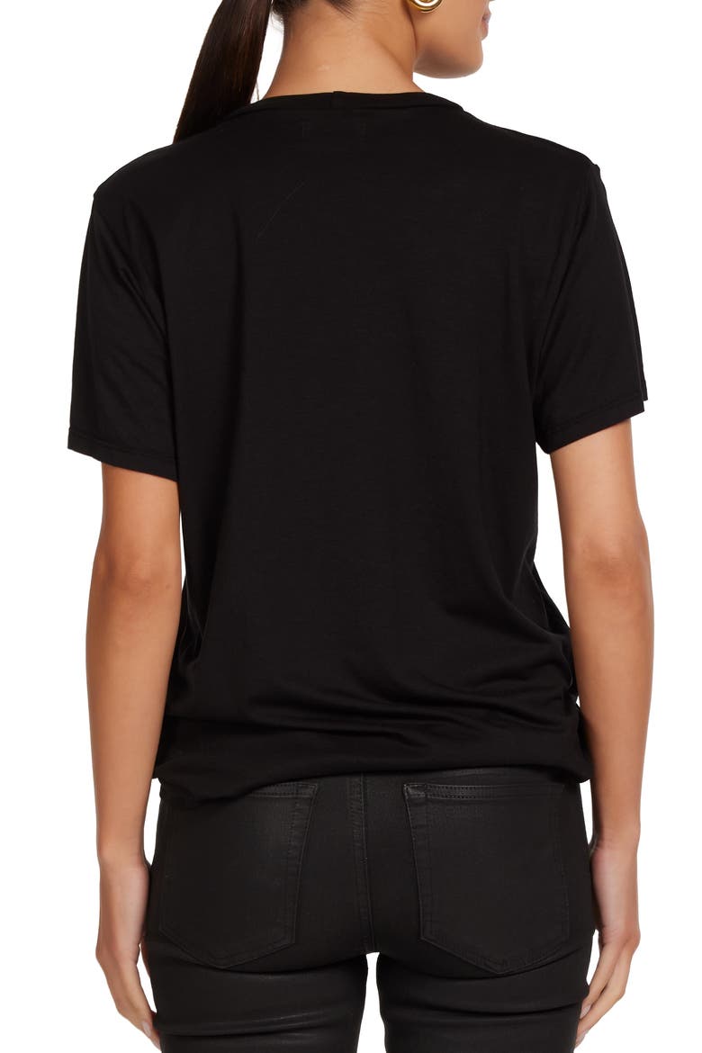 Wolf Only Rock n' Roll Top, Alternate, color, Black