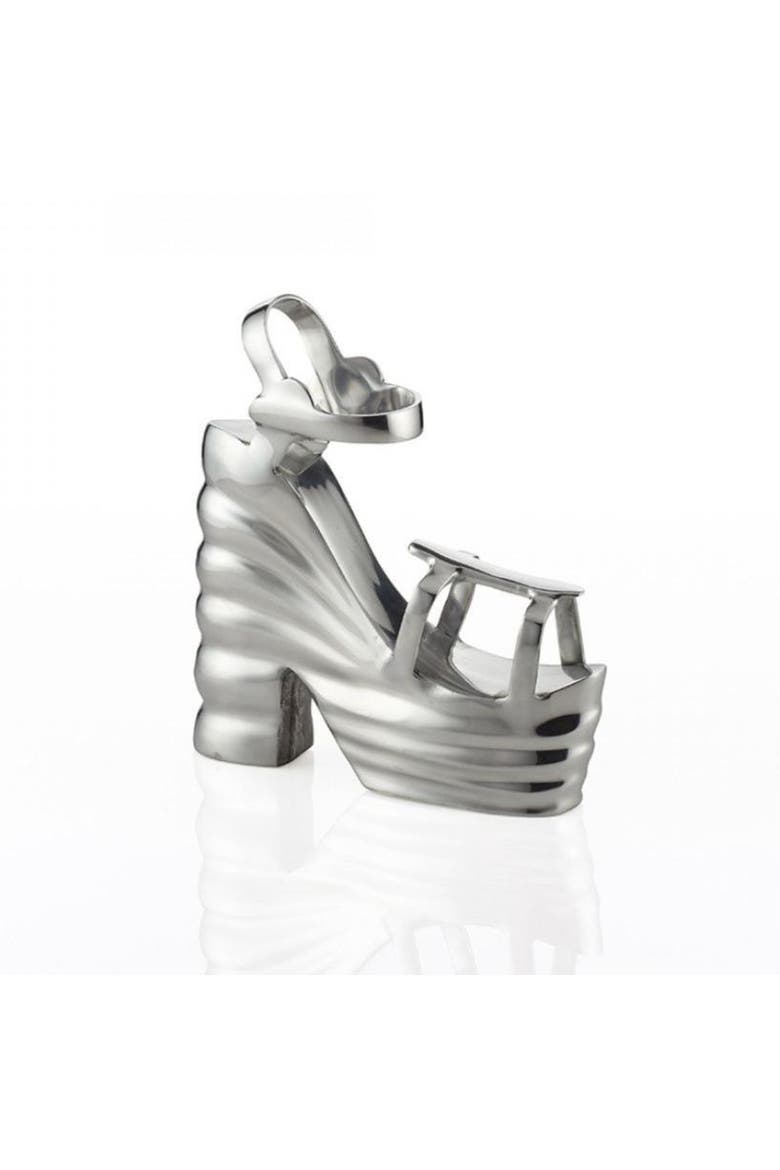 Carmen Shoe / Bookend, Alternate, color, Gold