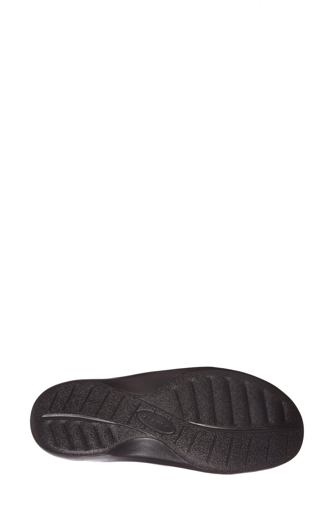 'Danielle' Loafer Flat, Alternate, color, BLACK