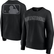 FANATICS Women's Fanatics Black MLB Elements Flow Pullover Sweatshirt