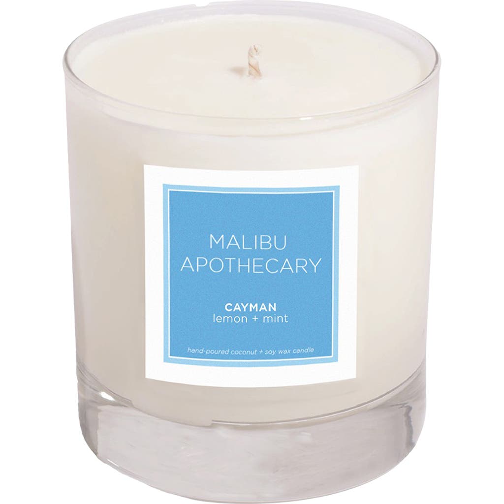 Malibu Apothecary Clear Gloss X Blue Candle