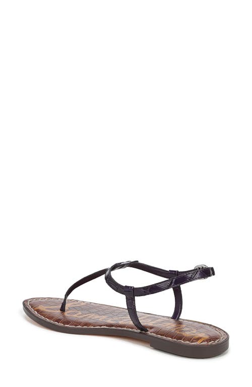 Sam Edelman Gigi T-strap Sandal In Brown