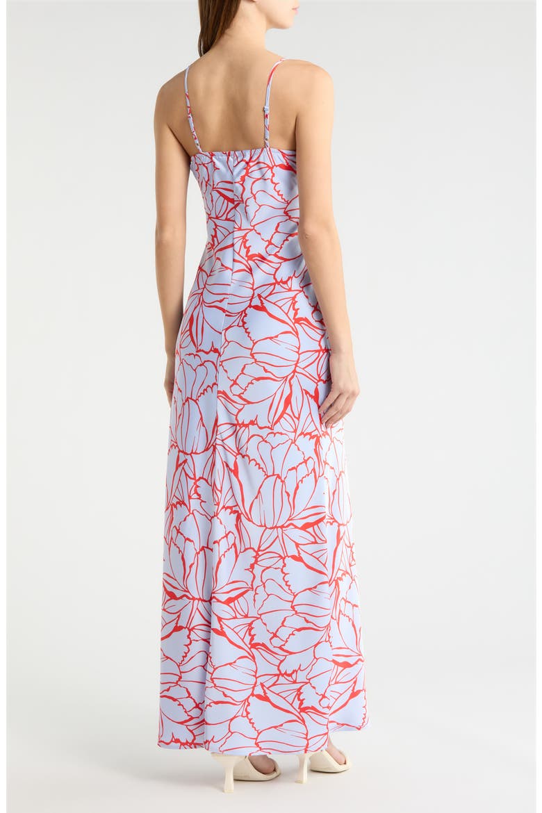 Cerys Floral Tirza Maxi Dress, Alternate, color, LAVENDER-MULTI