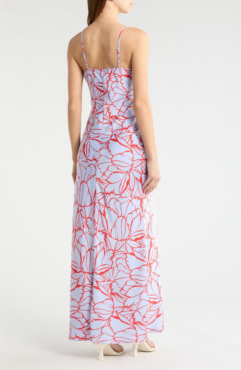 SUGARLIPS Cerys Floral Tirza Maxi Dress, Alternate, color, Lavender-Multi