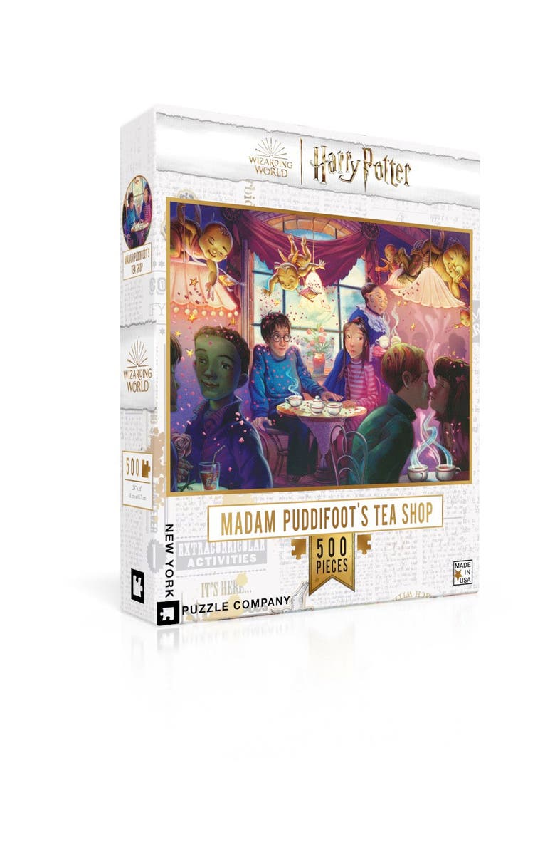 NEW YORK PUZZLE COMPANY Madam Puddifoot's Tea Shop 500 Piece Puzzle, Alternate, color, NO COLOR