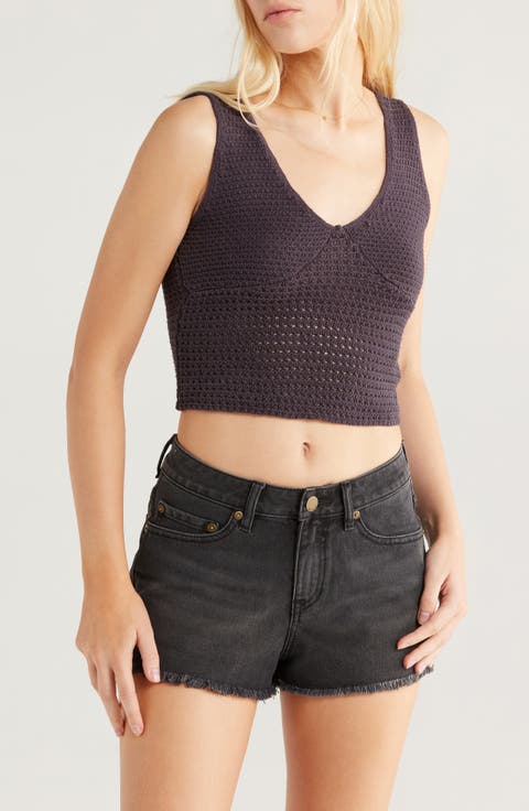 Cade Open Stitch Sweater Tank