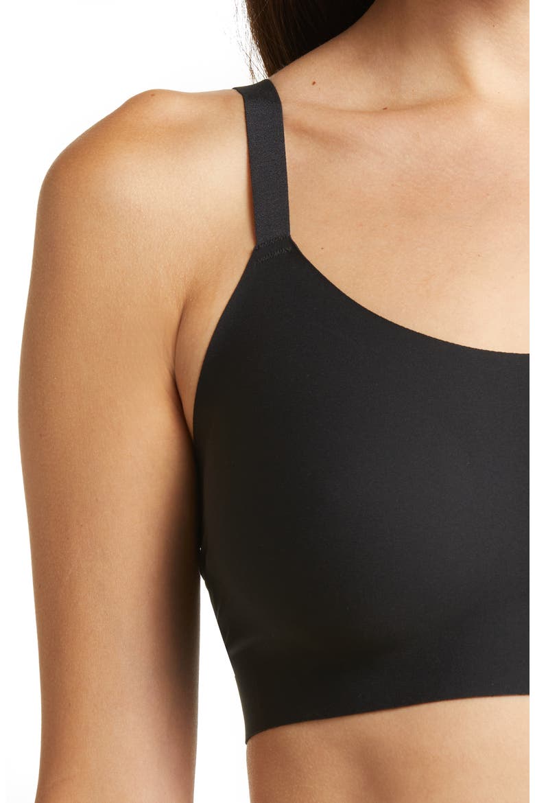 Stay Dry Comfort Bralette, Alternate, color, BLACK