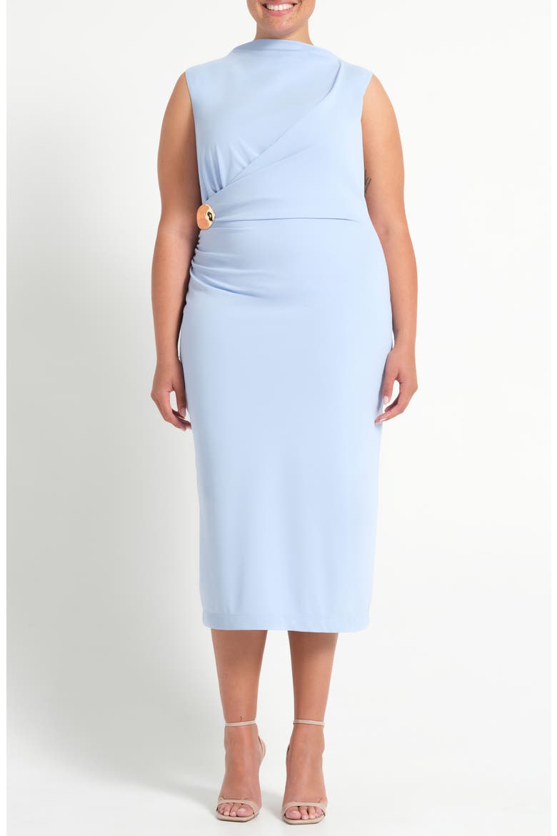 Livia Sleeveless Sheath Dress, Main, color, BLUEBELL