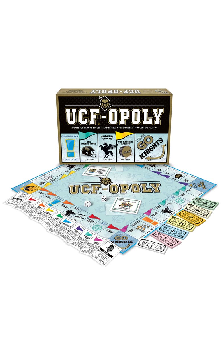 Late for the Sky Ufcopoly Monopoly Board Game, Alternate, color, Multicolored
