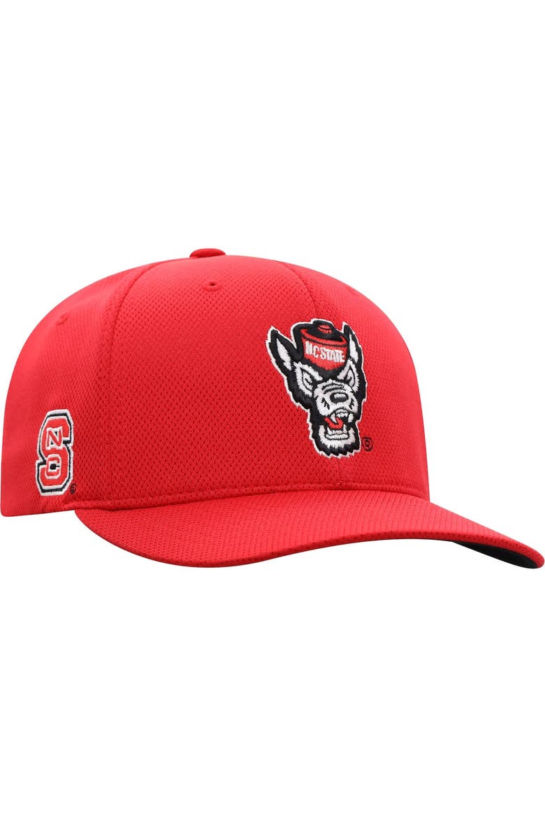Men's Top of the World Red NC State Wolfpack Reflex Logo Flex Hat, Alternate, color, Red