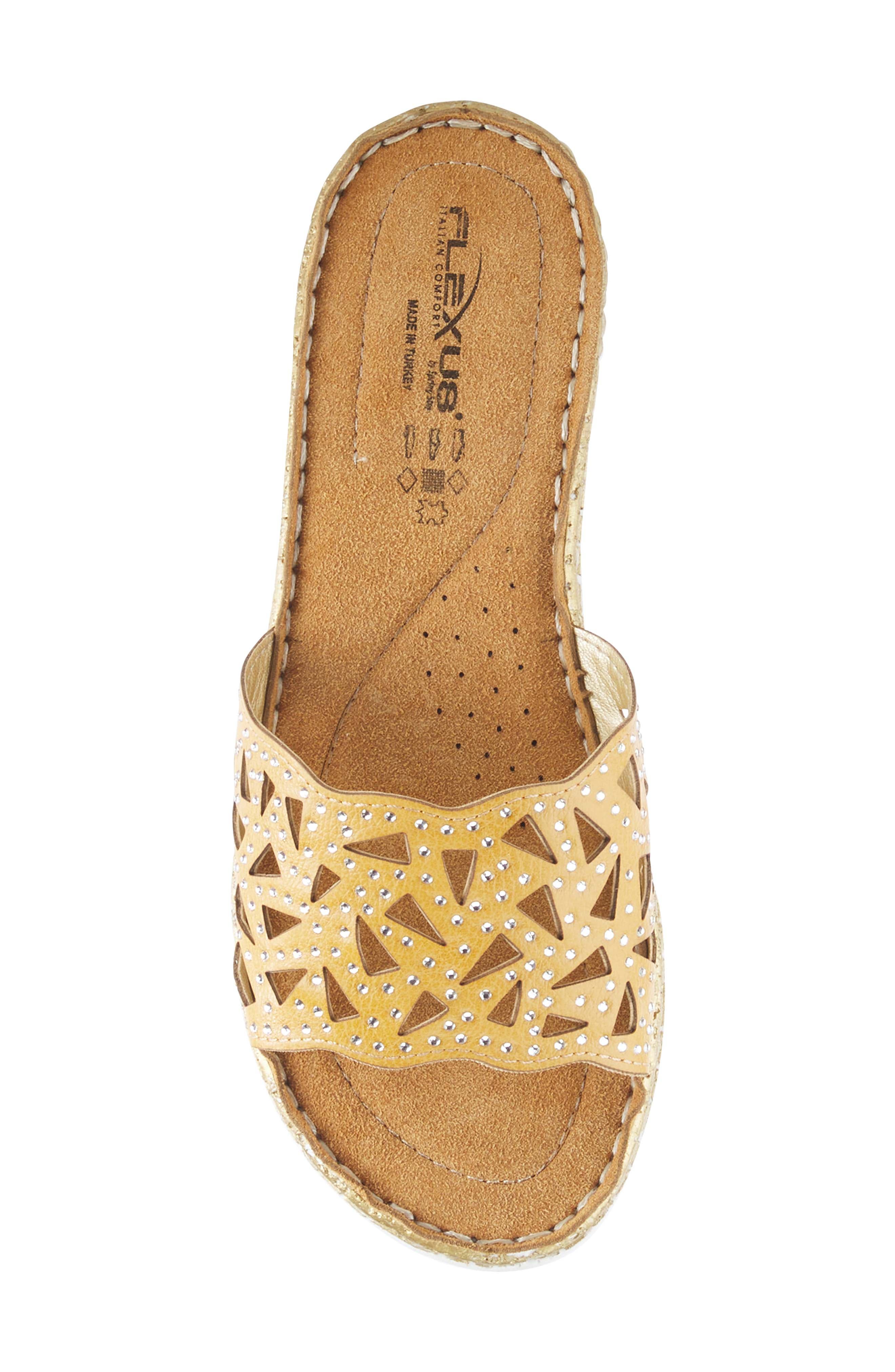 Flexus by Spring Step Windom Wedge Slide Sandal, Alternate, color, 