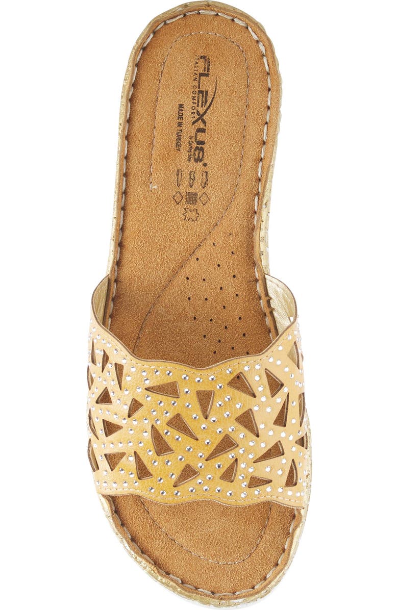 Flexus by Spring Step Windom Wedge Slide Sandal, Alternate, color,