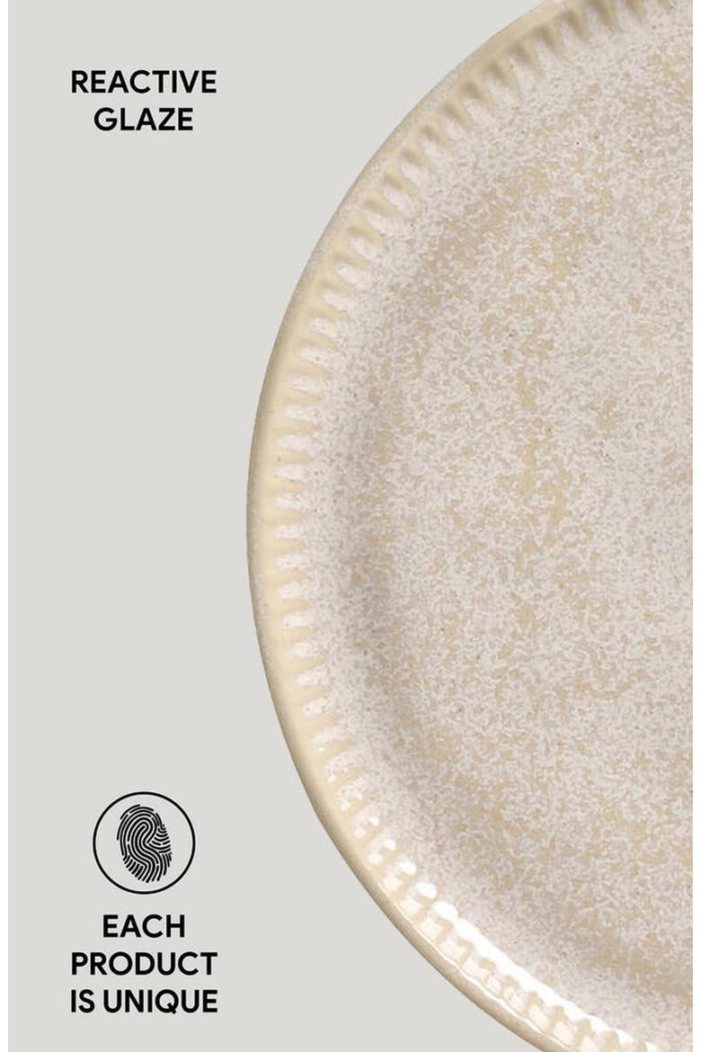 Linhas Dessert Plate Set of 6, Alternate, color, Linhas Latte