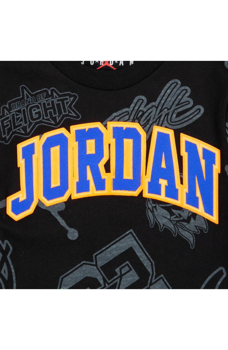 Jordan Kids' Jersey Patch T-Shirt, Alternate, color, Black