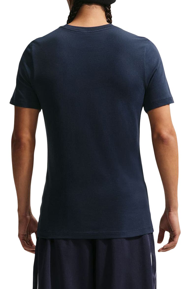 England Crest Cotton Graphic T-Shirt, Alternate, color, OBSIDIAN