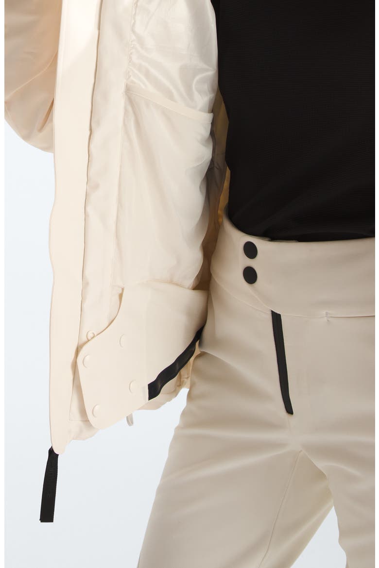 Cirque Waterproof 550 Fill Power Down Jacket, Alternate, color, WHITE DUNE-RECYCLED DOWN