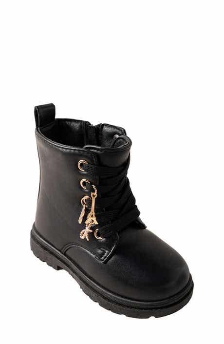 Kids' Lace Up Combat Boot
