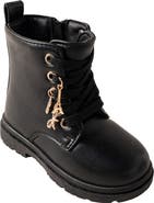 bebe Kids' Lace Up Combat Boot