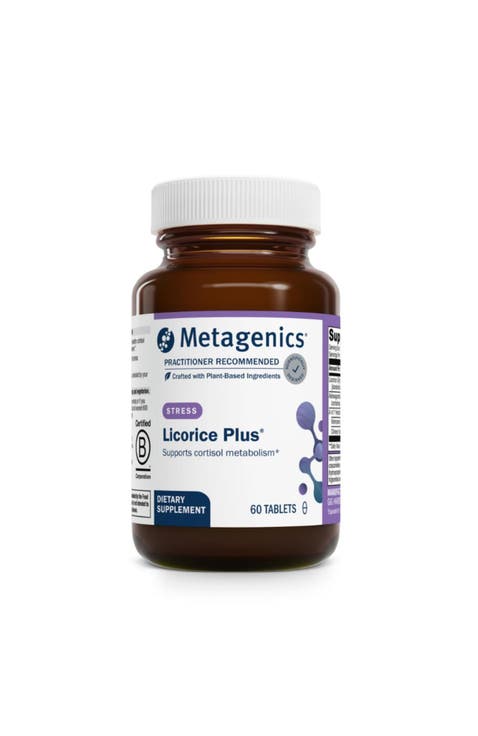 Licorice Plus Cortisol and Stress Support Supplement Tablets 60 Tablets