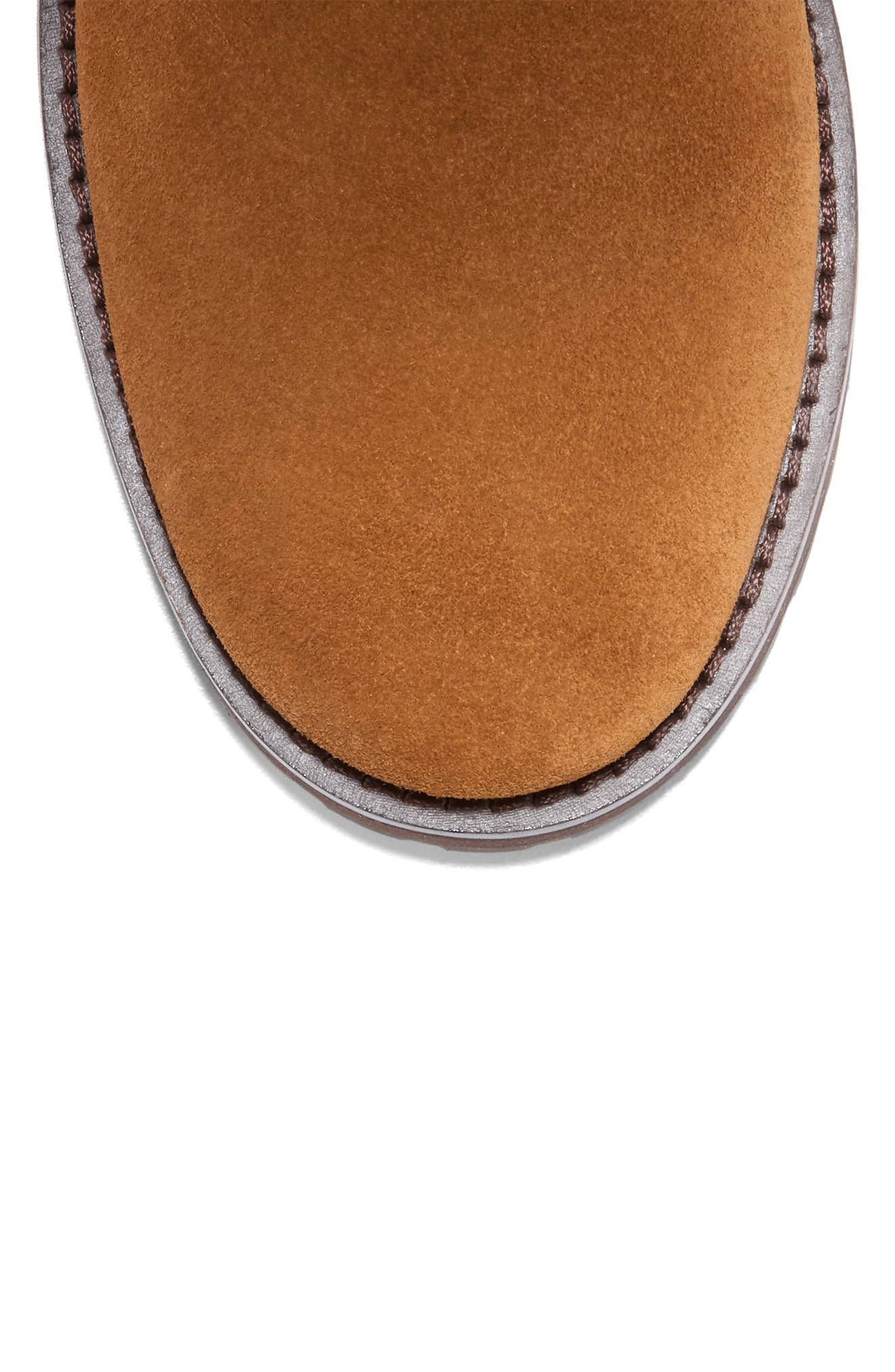 Cole Haan Lyndon Waterproof Tall Boot, Alternate, color, Tobacco Suede
