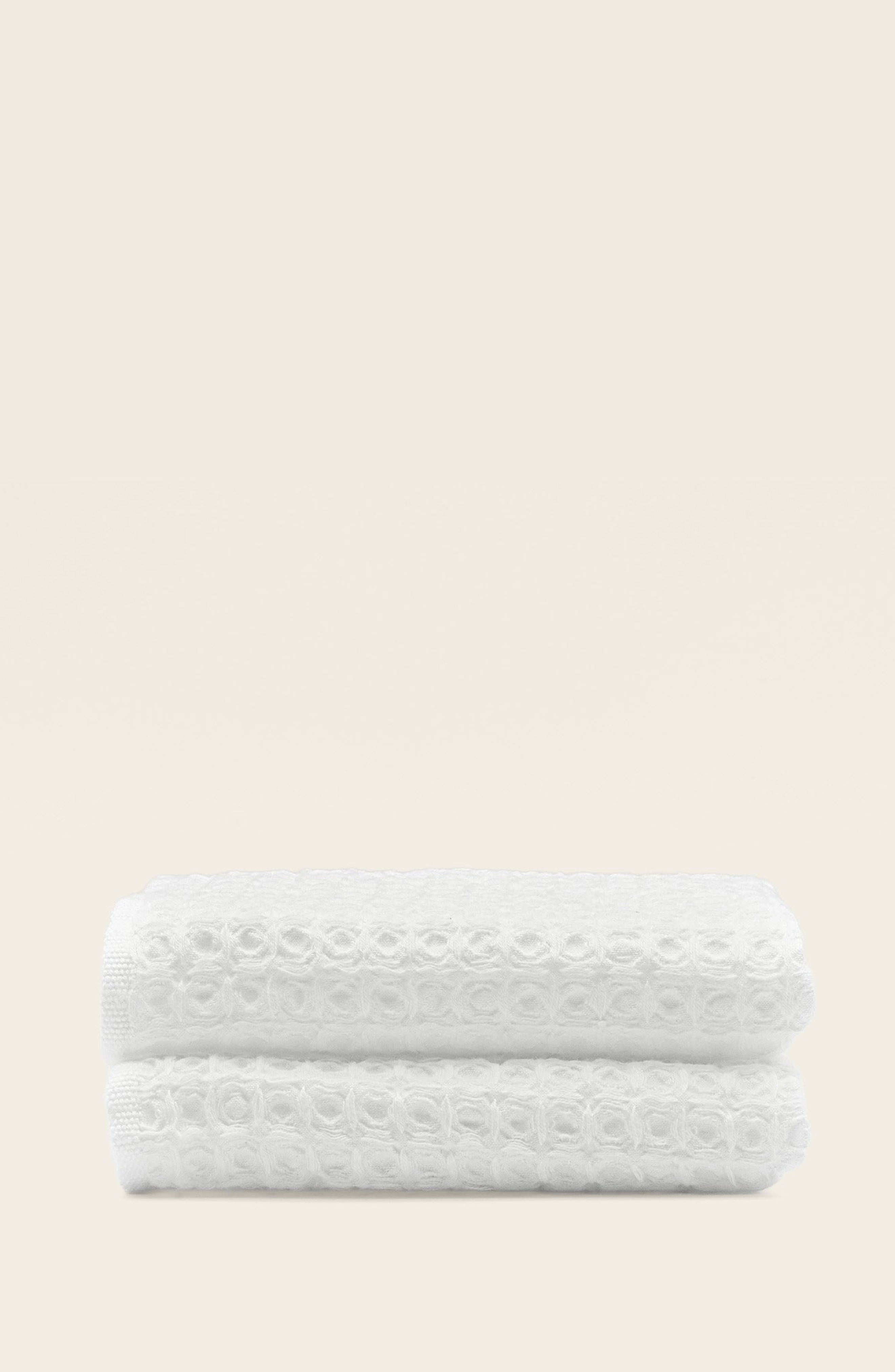 White / Washcloth Set of 2