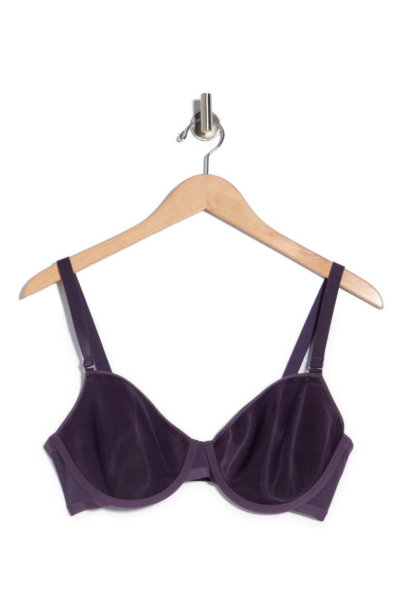 CUUP The Demi Underwire Spacer Bra, Alternate, color, Dusk Purple