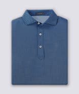 Turtleson Clarence Mini Diamond Jacquard Performance Polo