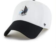'47 Men's '47 White Minnesota United FC Two-Tone Clean Up Adjustable Hat