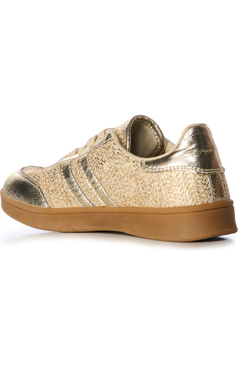 AZALEA WANG Elder Sneaker, Alternate, color, Gold