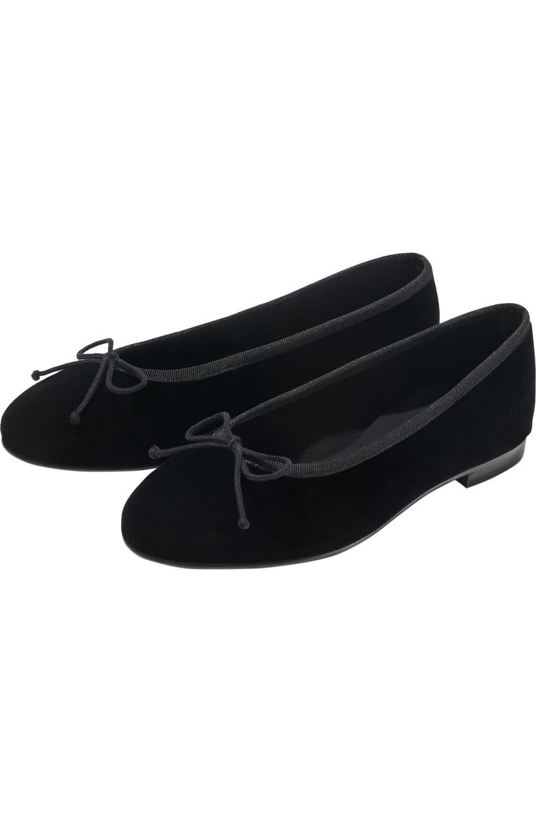 MARGAUX The Demi Flat, Alternate, color, Black Nappa