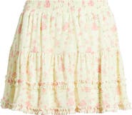 BP. Ditsy Floral Mesh Miniskort