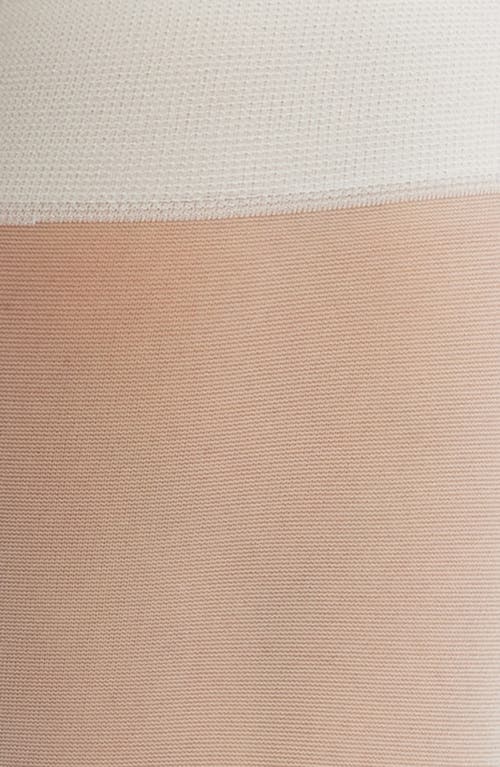 Hue Sheer Knee High Socks In White