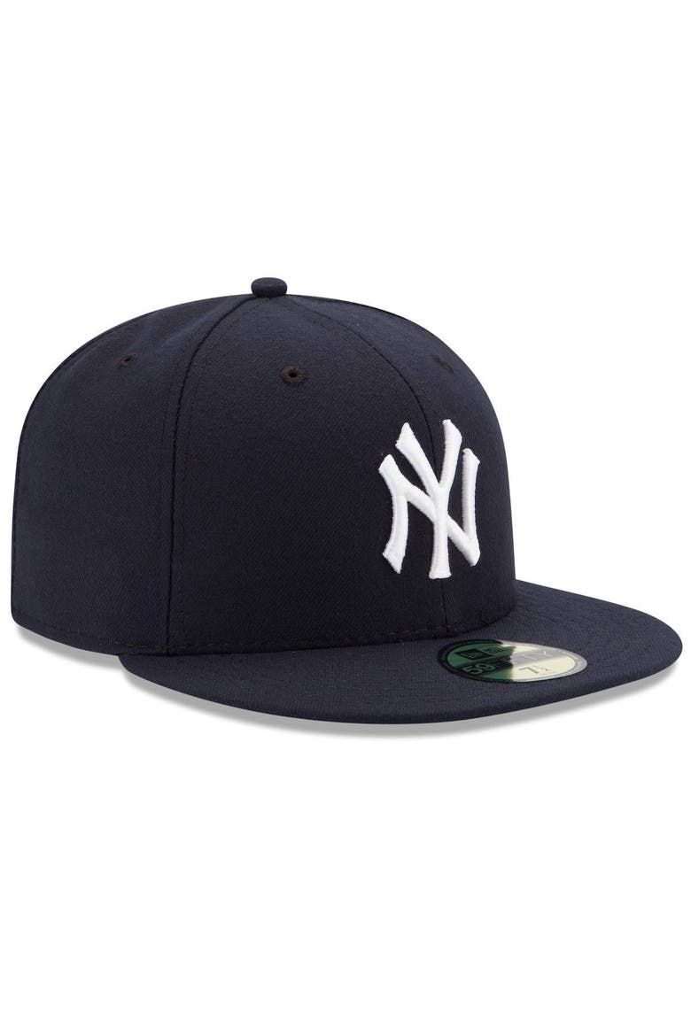 Men's New Era Navy New York Yankees Game Authentic Collection On-Field 59FIFTY Fitted Hat, Alternate, color, NAVY