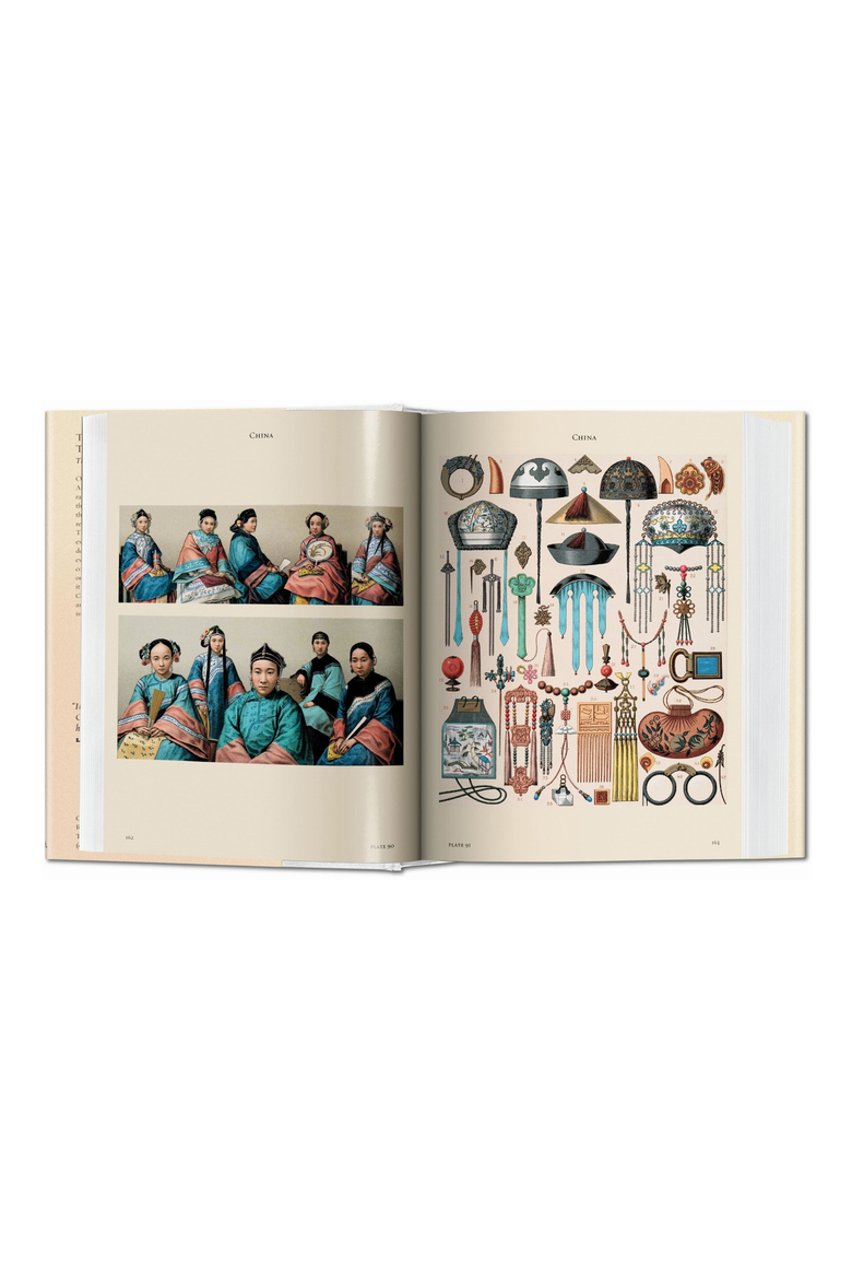 Auguste Racinet The Costume History Book, Alternate, color, Cream