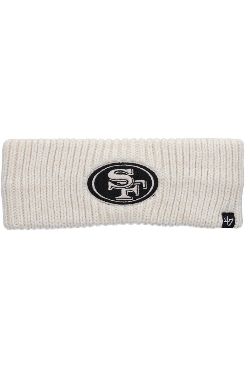 Women's '47 Cream San Francisco 49ers Meeko Headband, Main, color, Cream