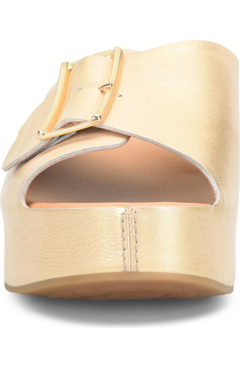 Kork-Ease<sup>®</sup> York Platform Slide Sandal, Alternate, color, Gold Metallic
