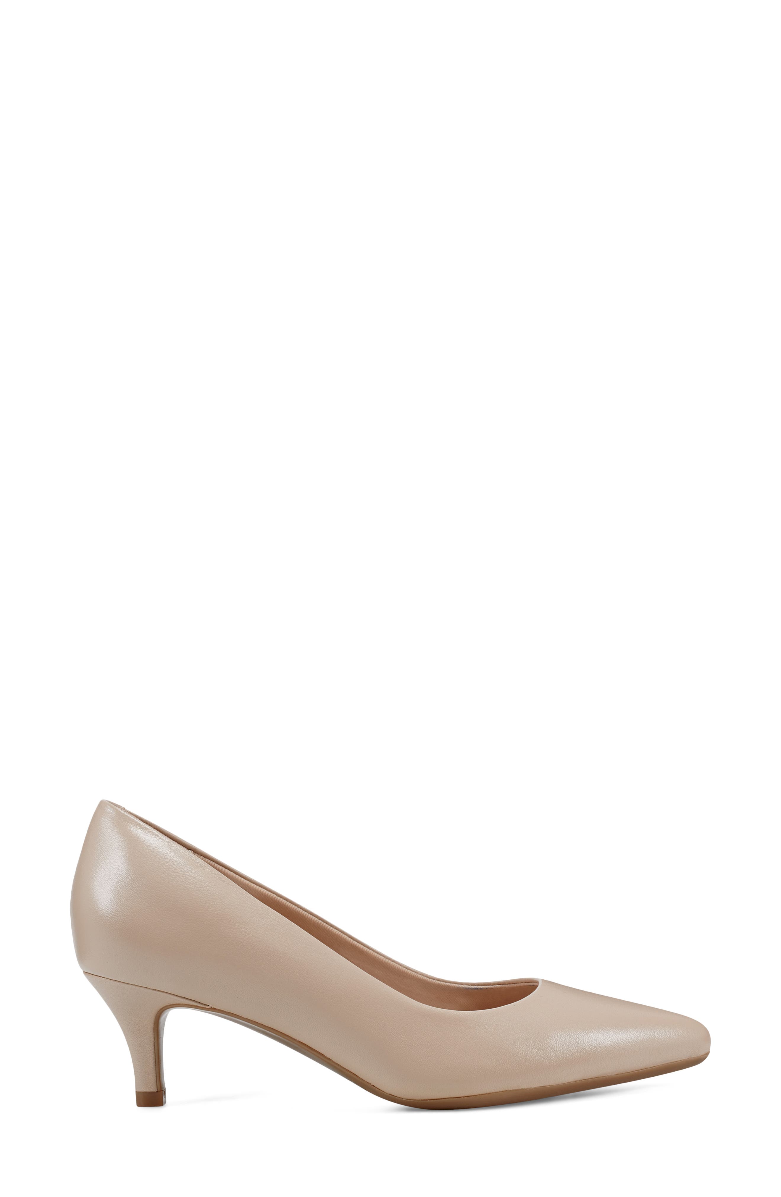Easy Spirit Lexie Kitten Heel Pump, Alternate, color, Light Natural