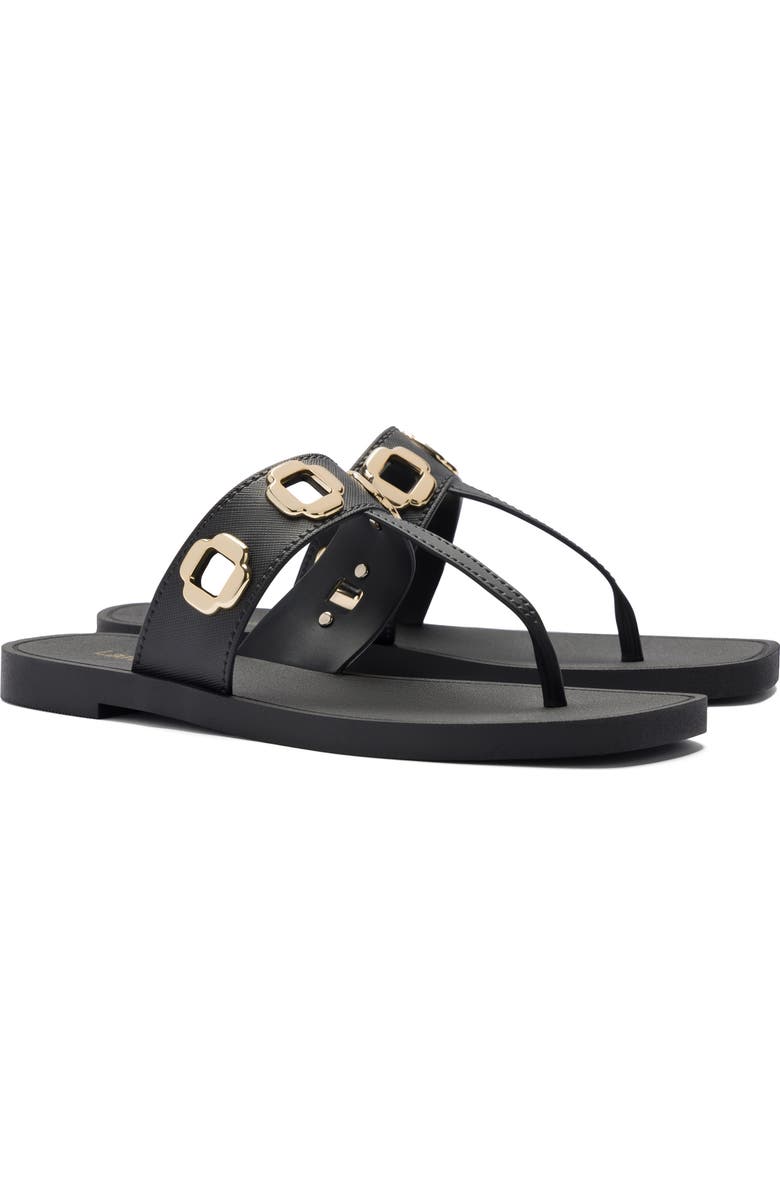 Larroudé Milan Jelly Thong Sandal, Main, color,