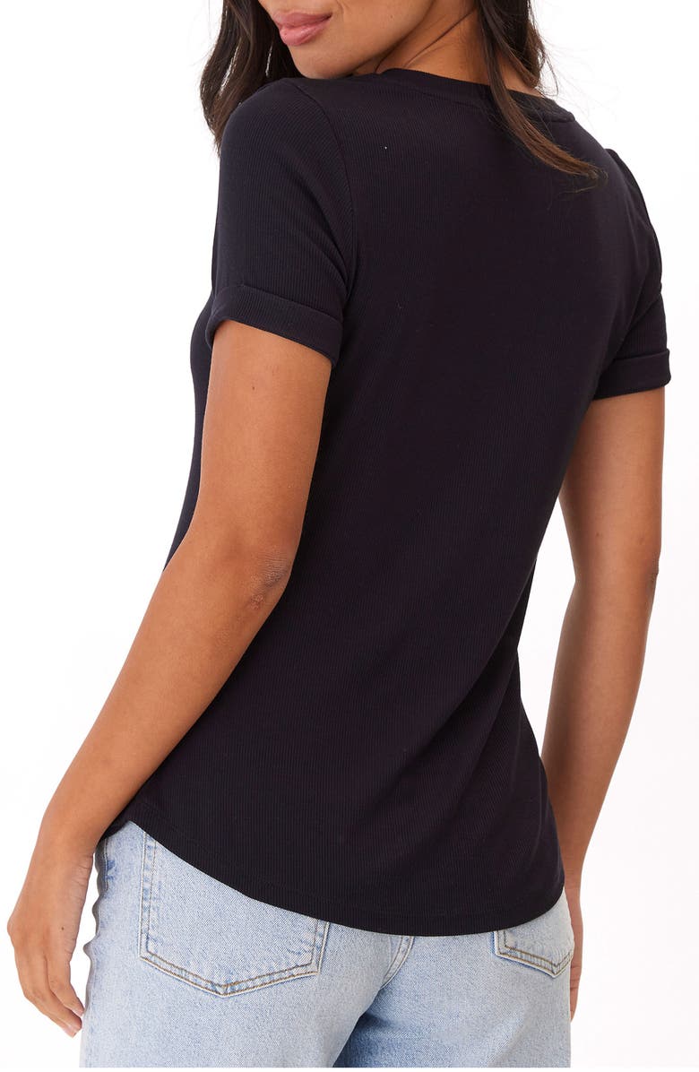Threads 4 Thought Akia Feather Ribbed Henley, Alternate, color,