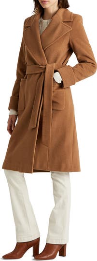 Ralph lauren wrap coat best sale