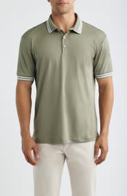 Swannies Thatcher Tipped Performance Polo