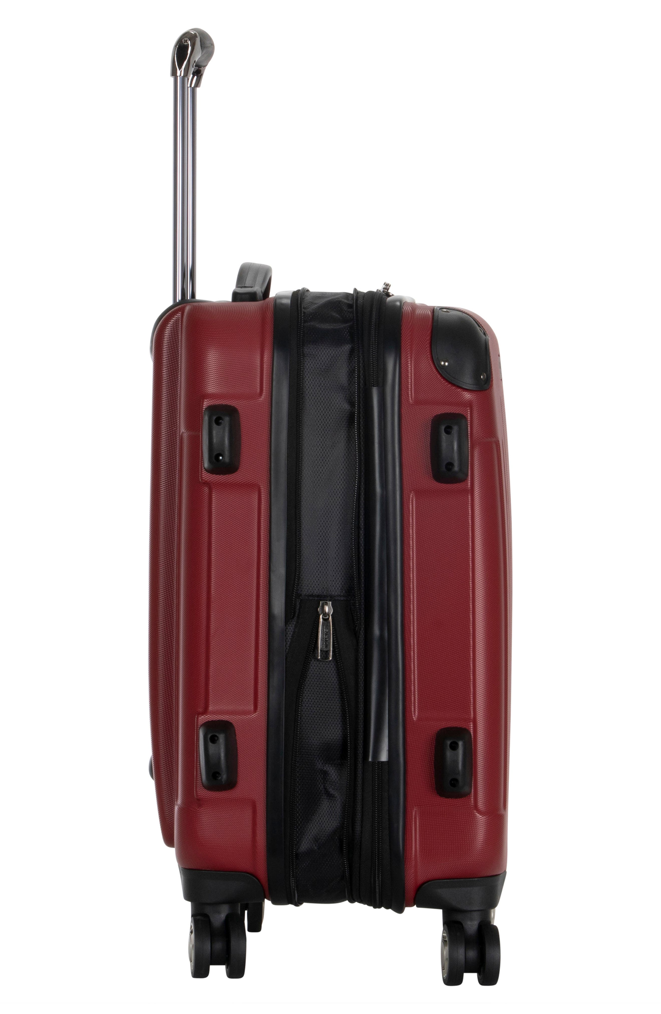 Kenneth Cole Renegade 20" Lightweight Hardside Expandable Carry-On Luggage, Alternate, color, Scarlet Red