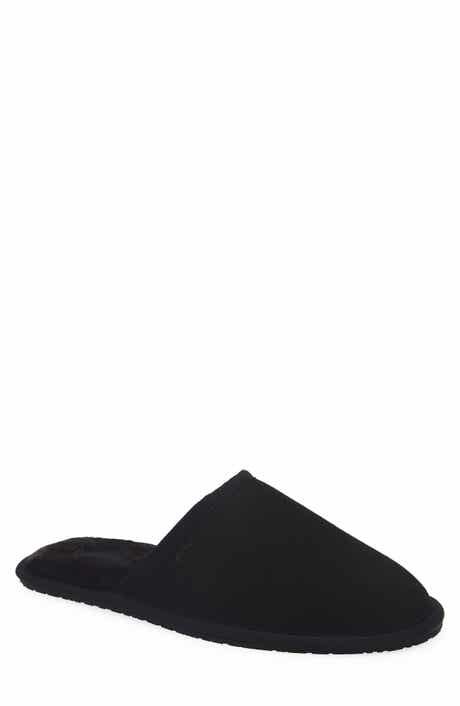 BOSS Faux Fur Lined Scuff Slipper