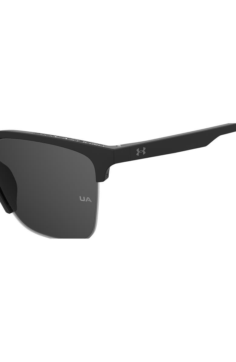 Under Armour 55mm Square Sunglasses, Alternate, color, 